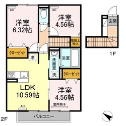 プランドール.i5A棟の物件間取画像